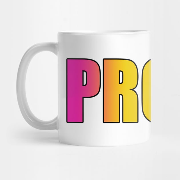 Pansexual Flag 'PROUD' by StandProud